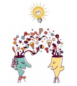 thinkers generating ideas